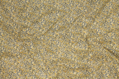 Yellow Ditsy Floral Italian Cotton Voile - Prime Fabrics
