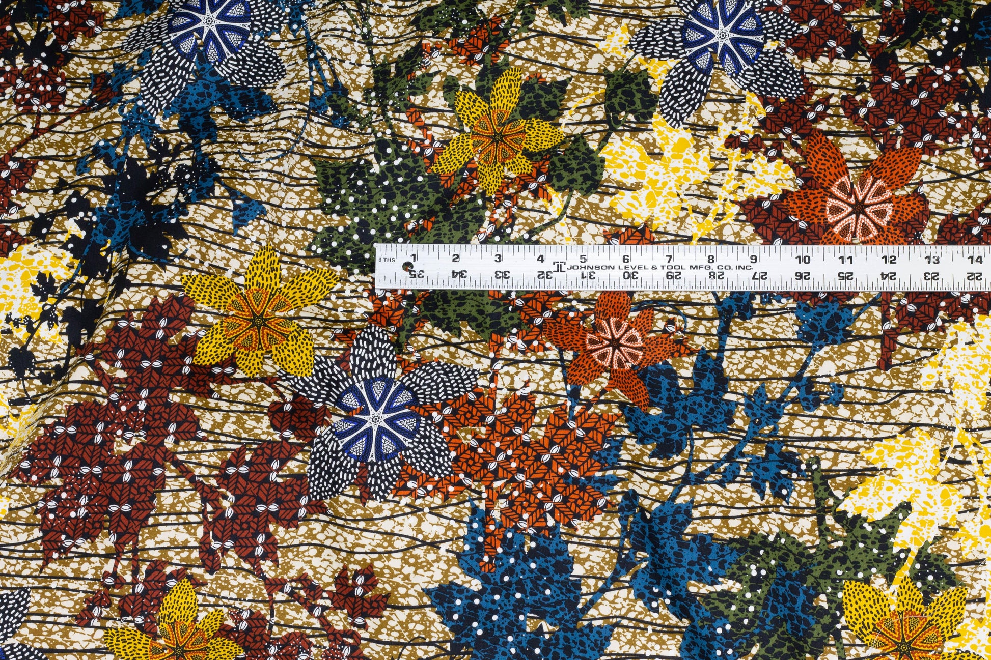 Multicolor Floral Italian Cotton Sateen - Prime Fabrics