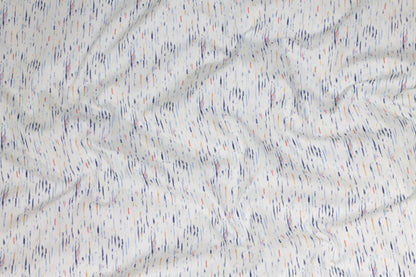 Multicolor Italian Cotton - White, Blue, Red, Orange - Prime Fabrics