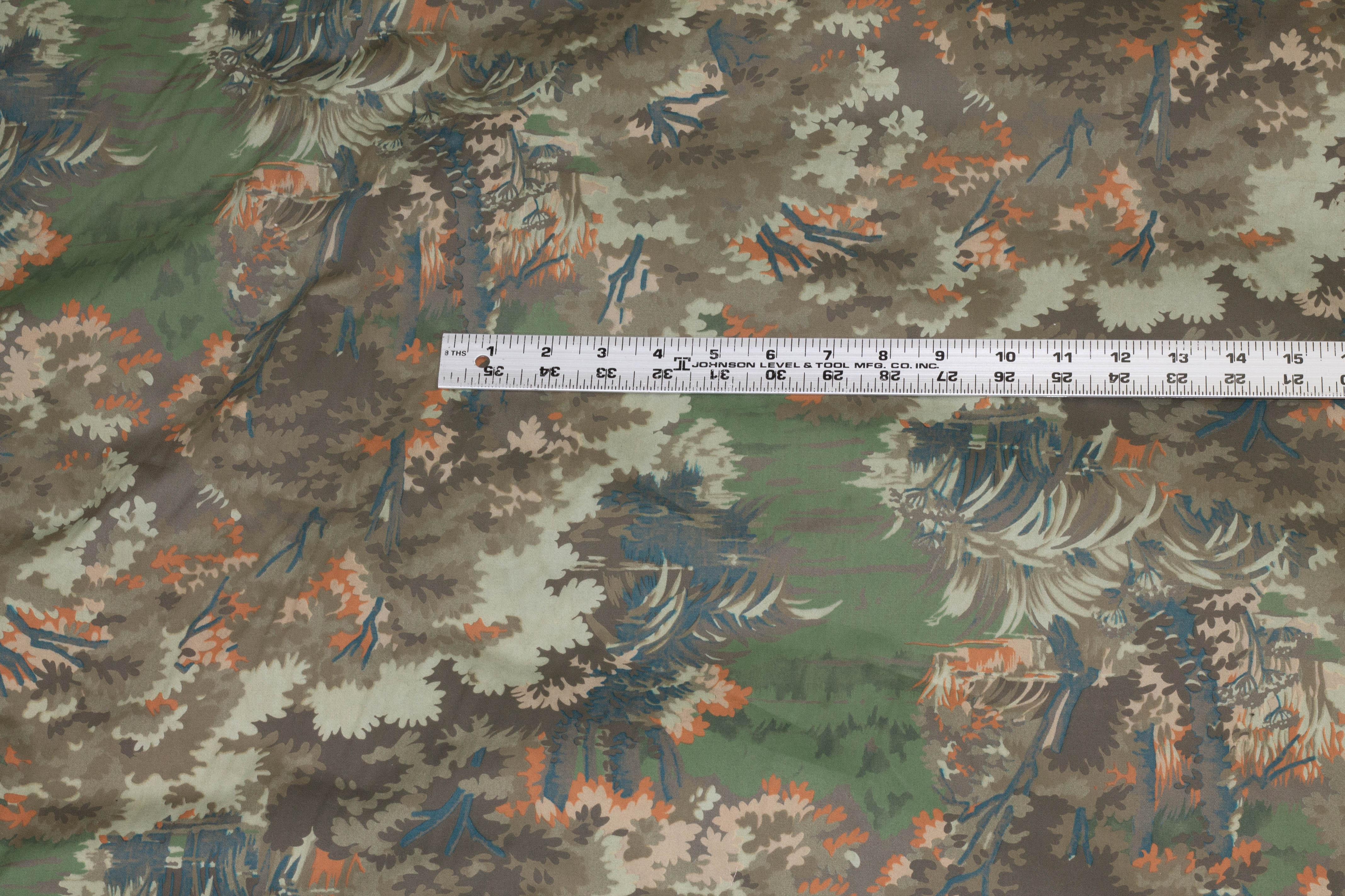 Forest Print Italian Stretch Cotton - Prime Fabrics