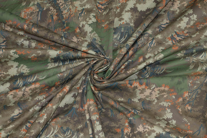 Forest Print Italian Stretch Cotton - Prime Fabrics