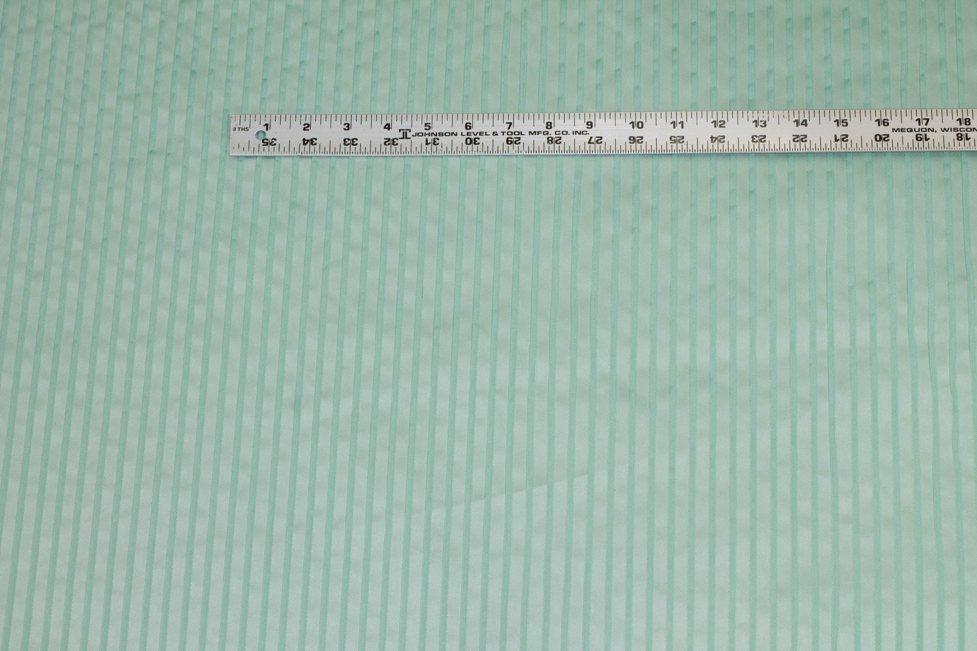 Tiffany Blue Striped Cotton - Prime Fabrics