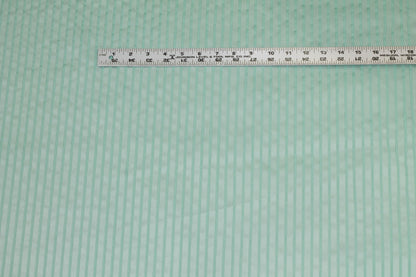Tiffany Blue Striped Cotton - Prime Fabrics