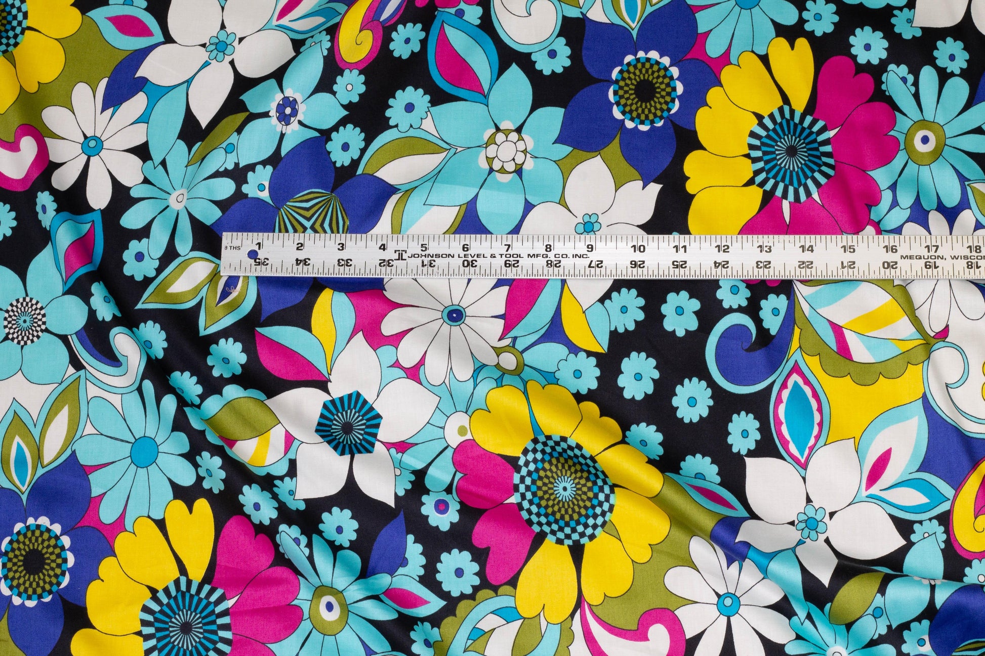 Multicolor Floral Cotton Sateen - Prime Fabrics