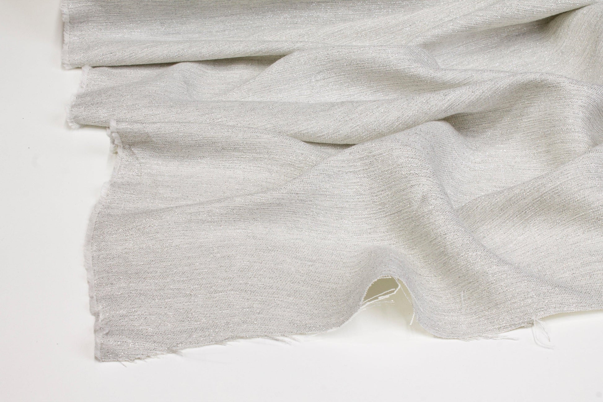 Metallic Silver Cotton - Prime Fabrics