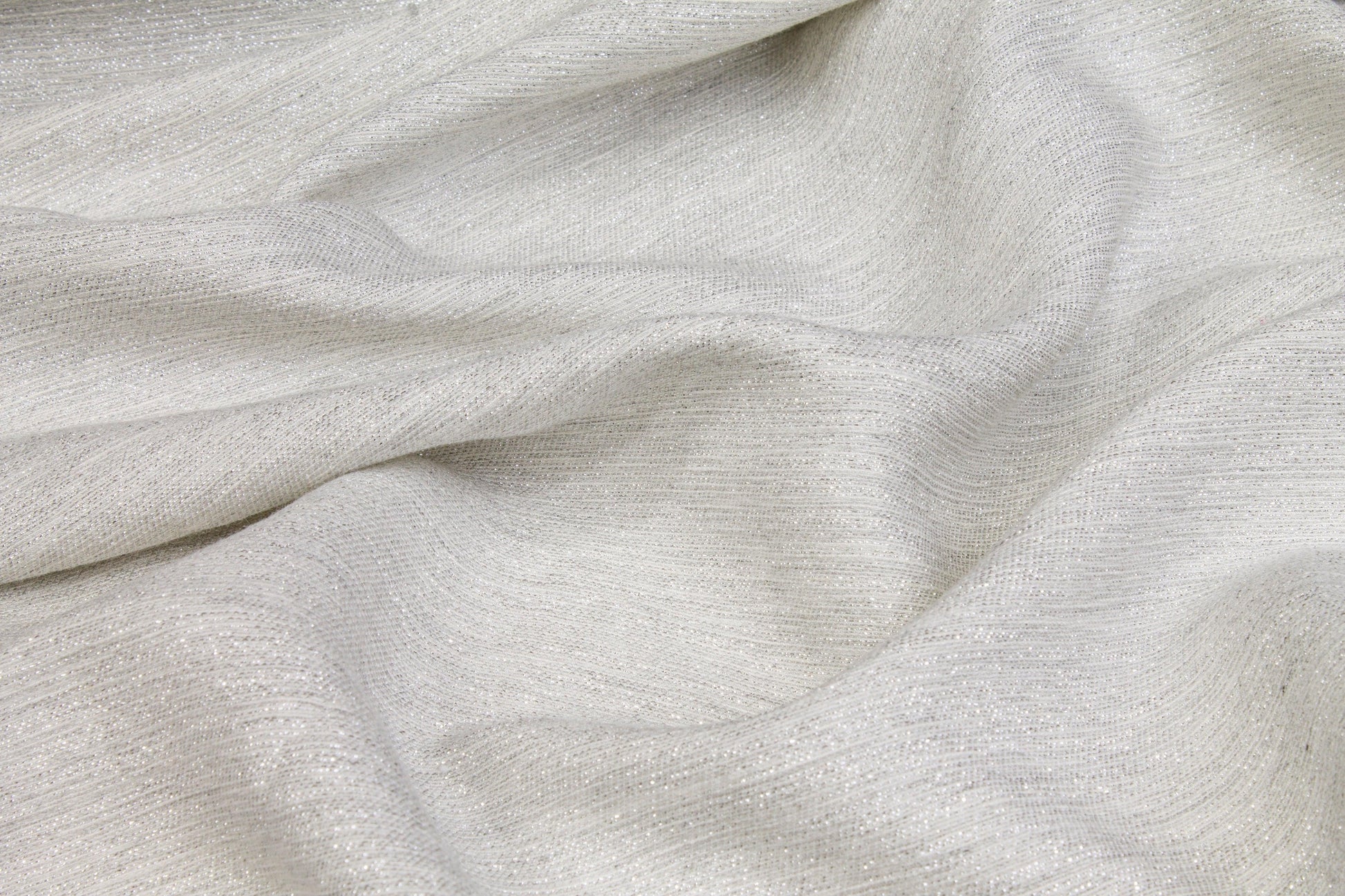 Metallic Silver Cotton - Prime Fabrics