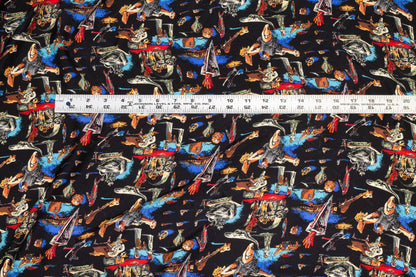 Nicole Miller - Abstract Silk Charmeuse - Prime Fabrics
