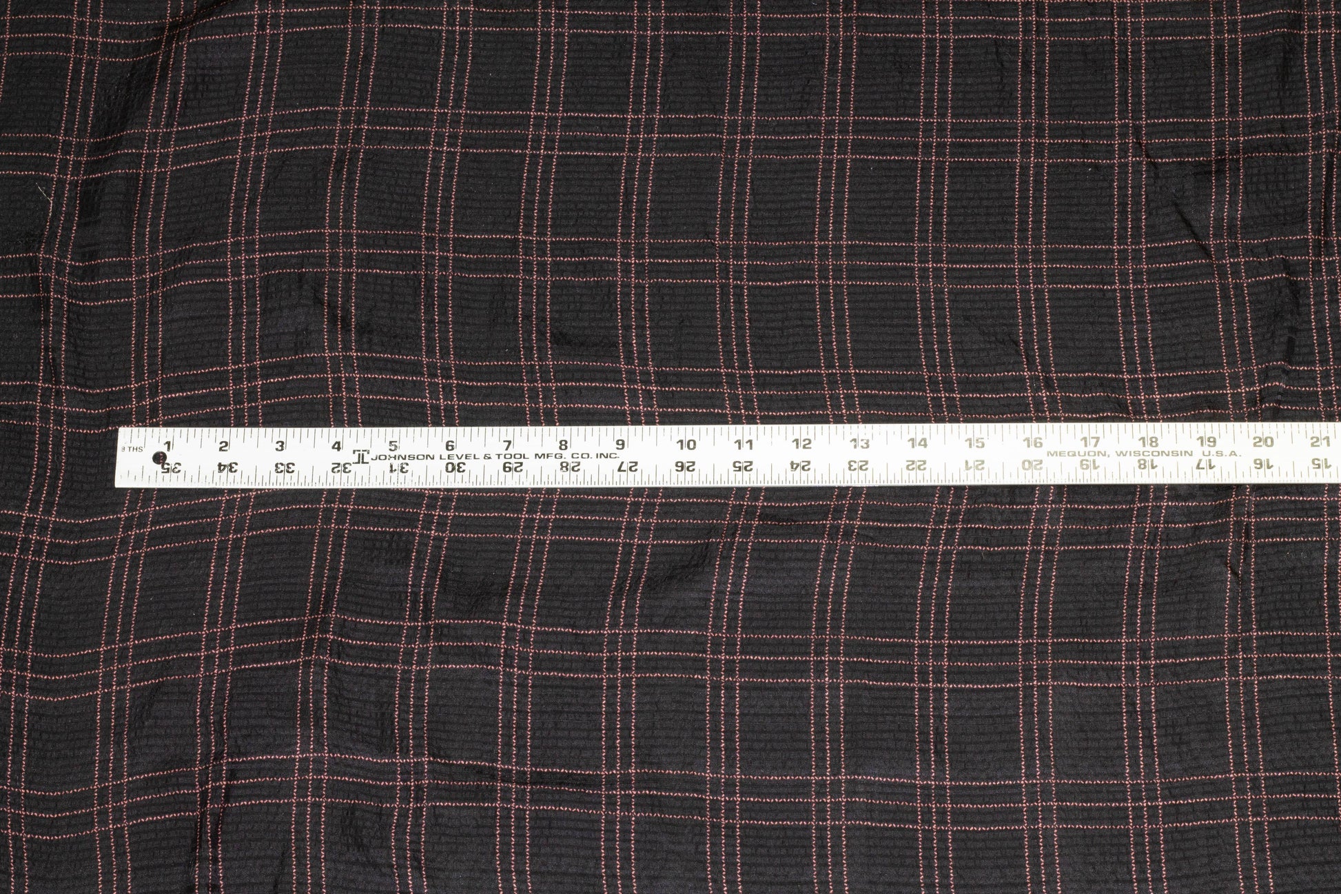 Plaid Hammered Silk Charmeuse - Prime Fabrics