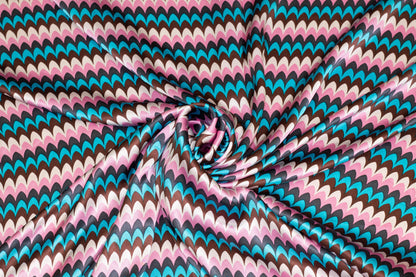 Multicolor Silk Charmeuse - Prime Fabrics
