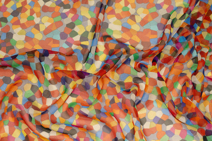 Multicolor Silk Chiffon - Prime Fabrics