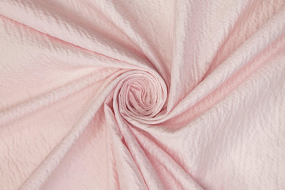 Crinkled Cotton - Baby Pink - Prime Fabrics