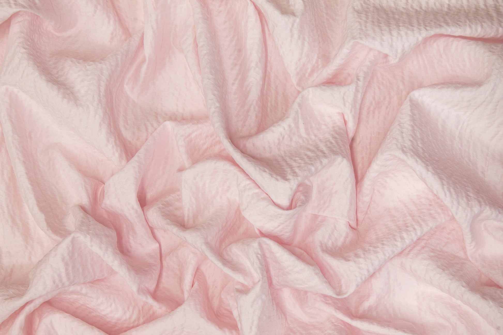 Crinkled Cotton - Baby Pink - Prime Fabrics
