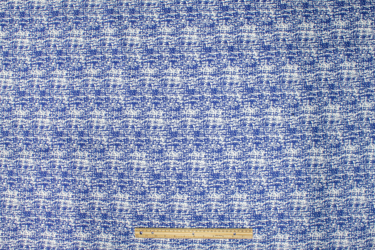 Cotton Sateen - Blue and White - Prime Fabrics