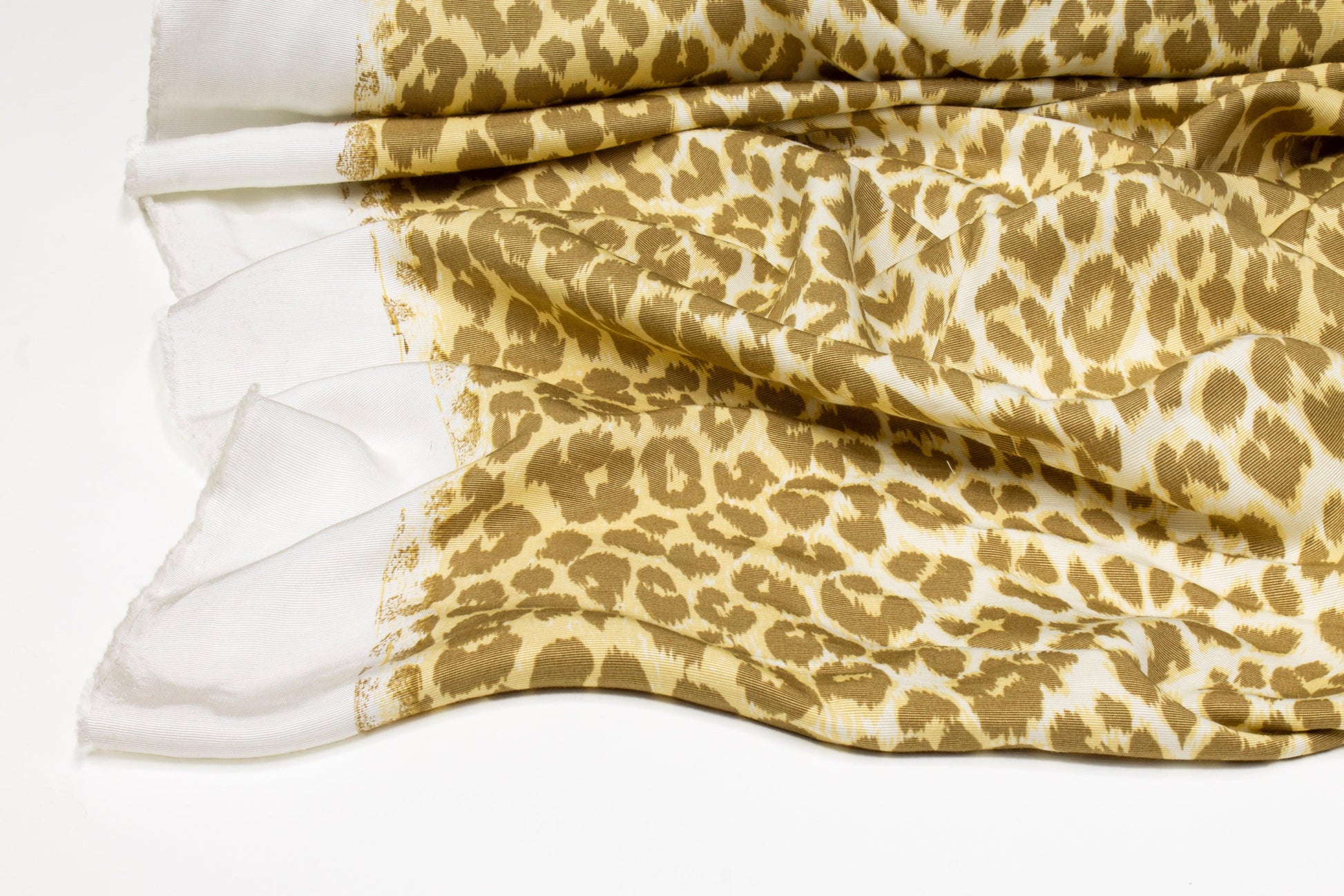 Leopard Print Viscose Faille - Prime Fabrics