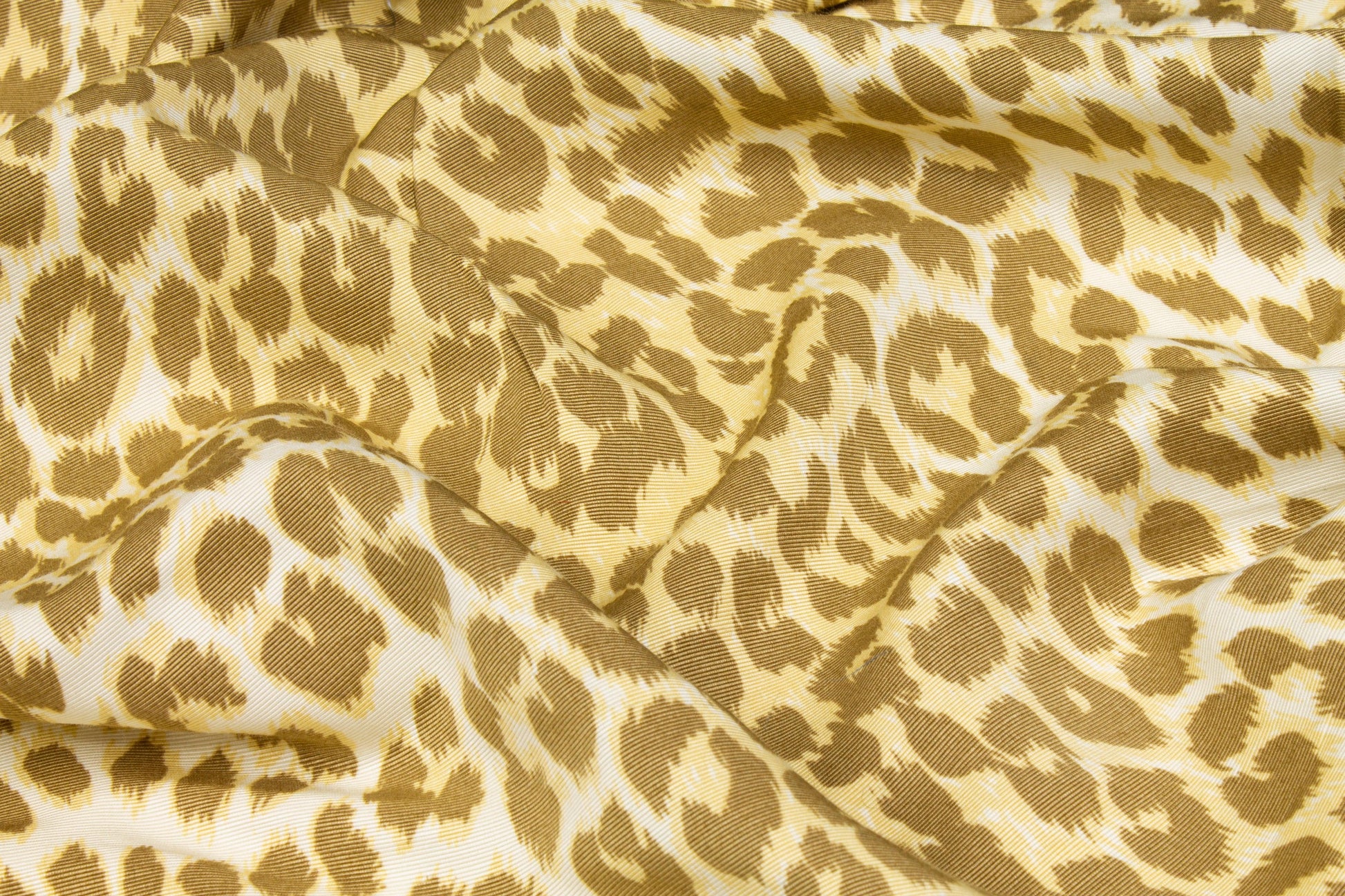 Leopard Print Viscose Faille - Prime Fabrics