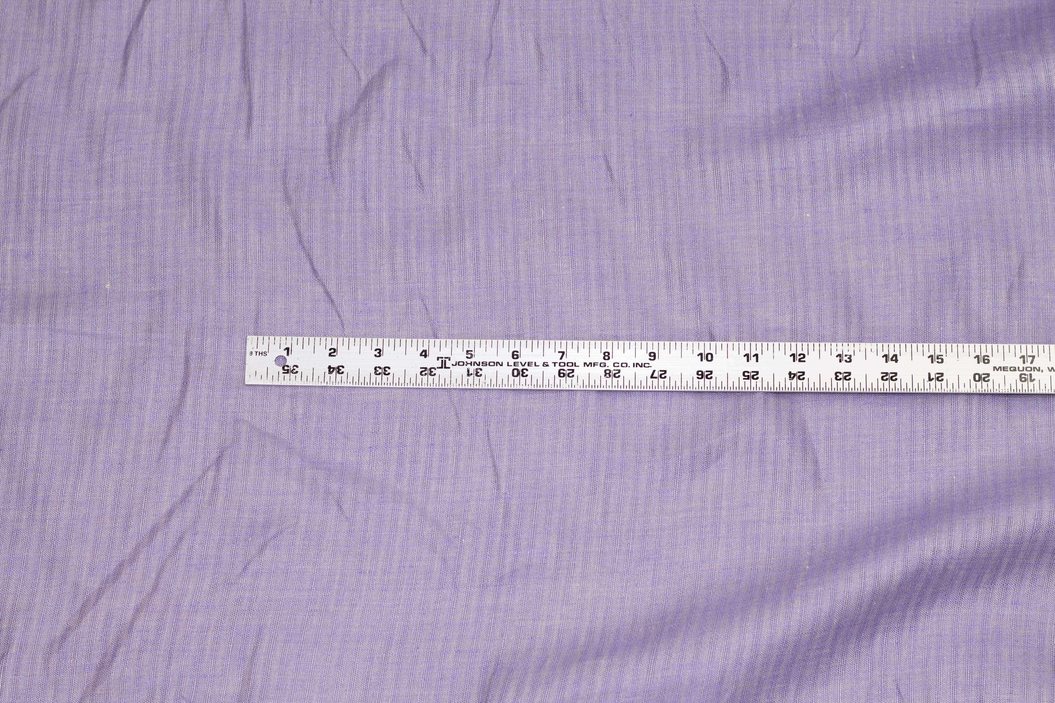 Lavender Striped Linen - Prime Fabrics