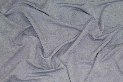 Blue Gray Linen - Prime Fabrics
