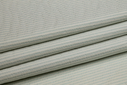 Striped Textured Cotton - Mint Green - Prime Fabrics