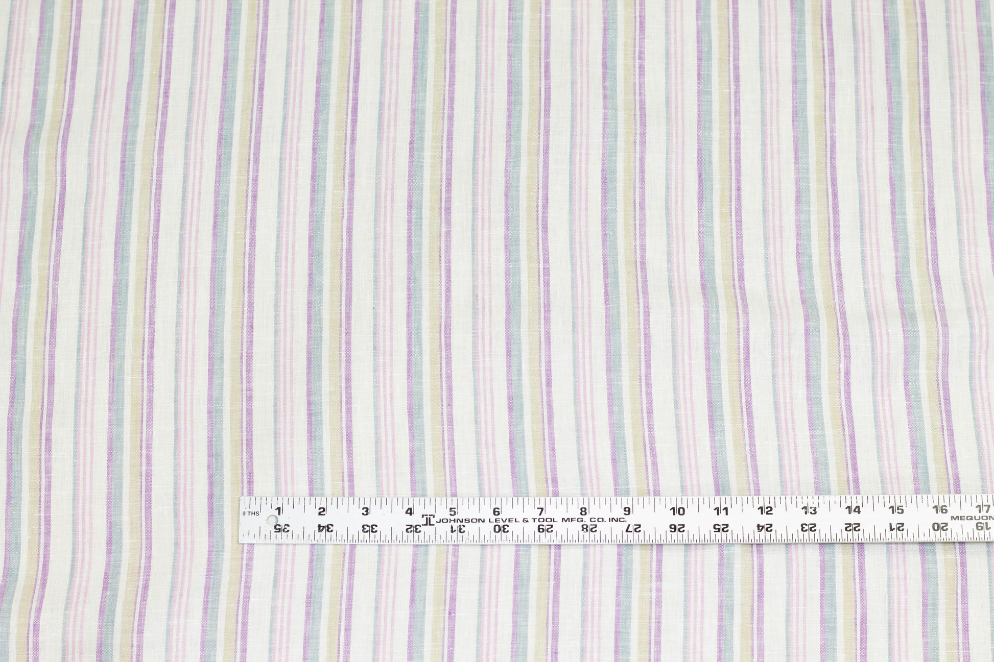 Multicolor Striped Linen - Prime Fabrics