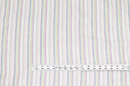 Multicolor Striped Linen - Prime Fabrics