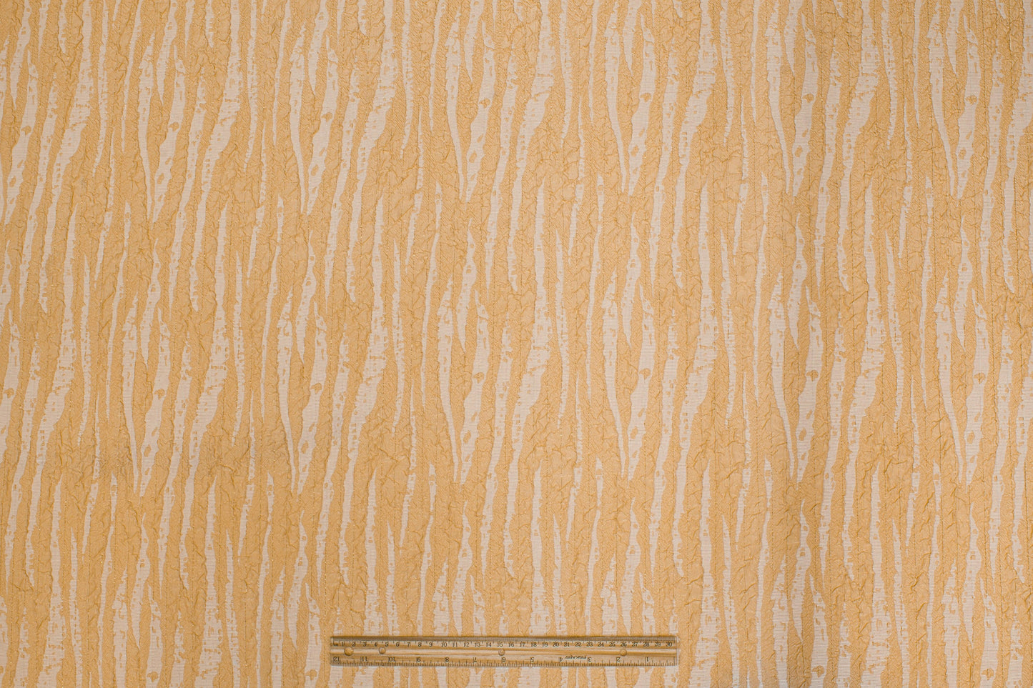 Zebra Design Brocade - Light Peach - Prime Fabrics