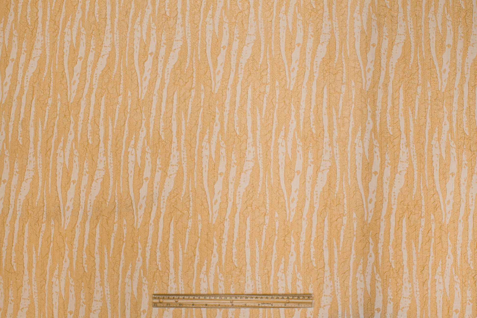 Zebra Design Brocade - Light Peach - Prime Fabrics