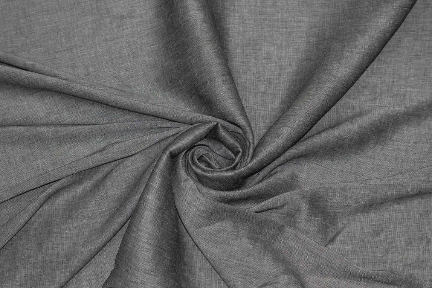 Charcoal Gray Italian Linen - Prime Fabrics