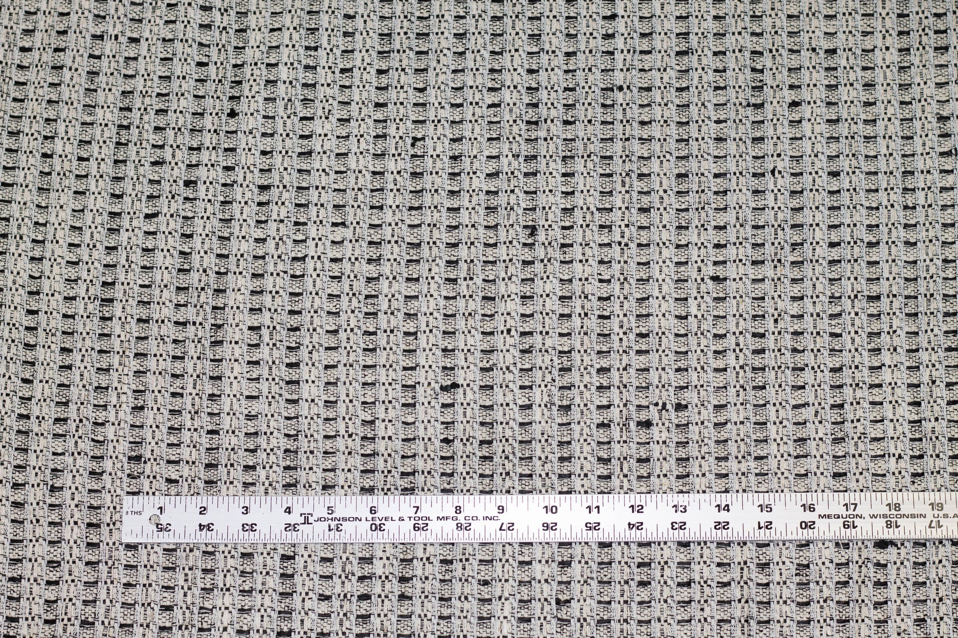 Black and White Silk and Linen Blend - Prime Fabrics
