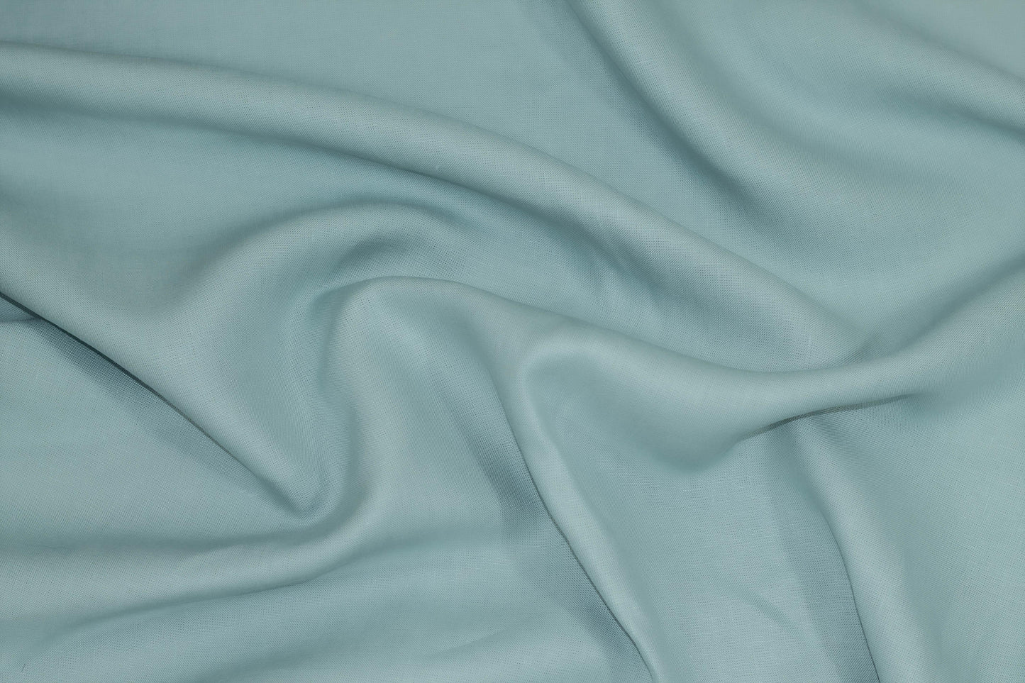 Calm Blue Heavy Italian Linen - Prime Fabrics