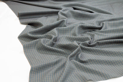 Double Faced Pin Checked Italian Wool - Prime Fabrics