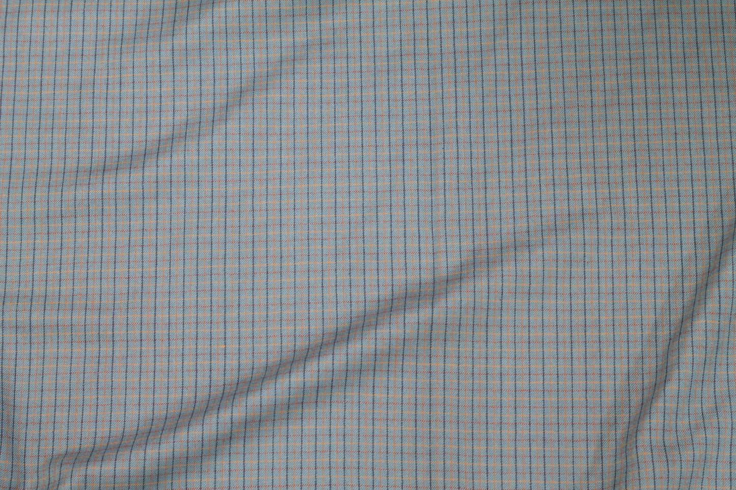 Double Faced Pin Checked Italian Wool - Prime Fabrics