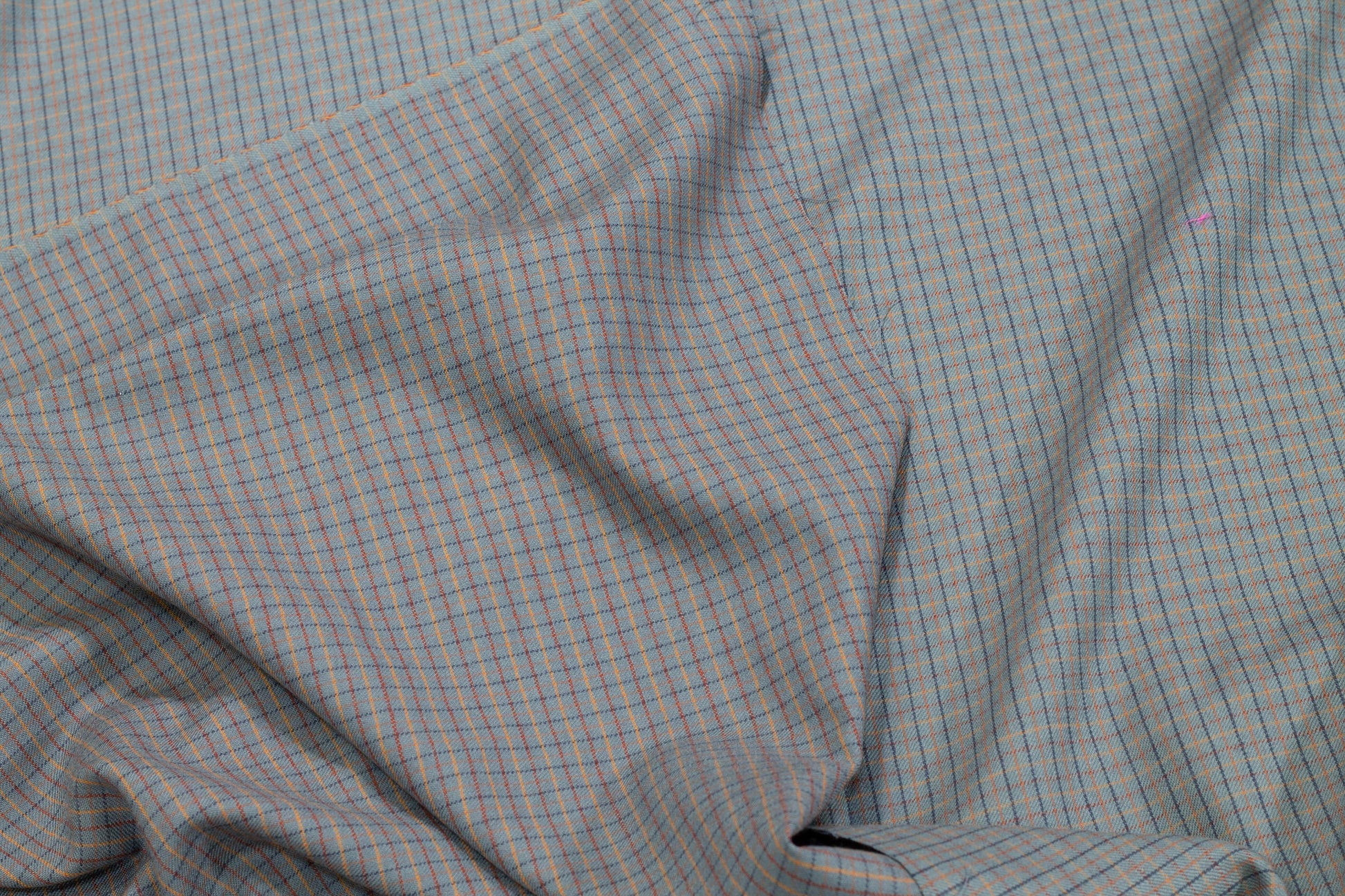 Double Faced Pin Checked Italian Wool - Prime Fabrics