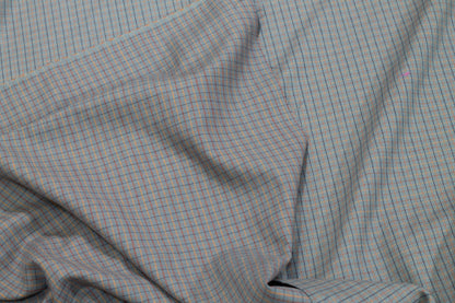 Double Faced Pin Checked Italian Wool - Prime Fabrics