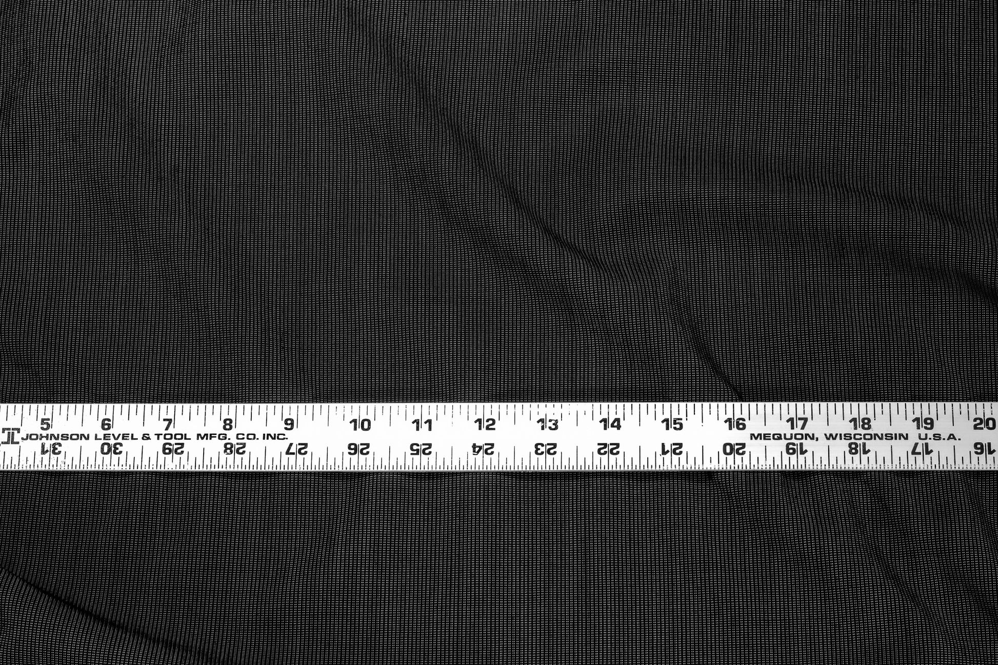 Gray Pin Dotted Double Faced Stretch Italian Wool Suiting - Prime Fabrics