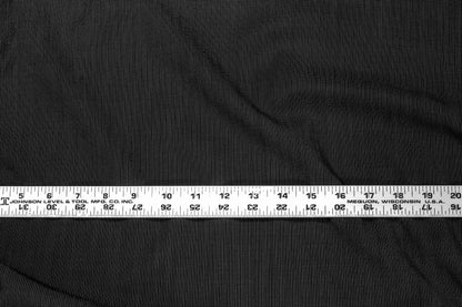 Gray Pin Dotted Double Faced Stretch Italian Wool Suiting - Prime Fabrics