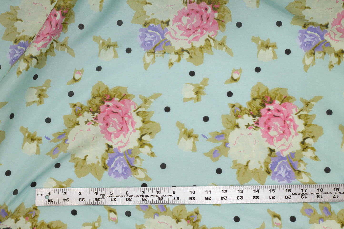 Multicolor Floral Dotted French Cotton Voile - Prime Fabrics