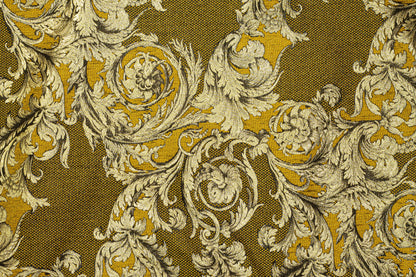 Gold Metallic Italian Jacquard - Prime Fabrics