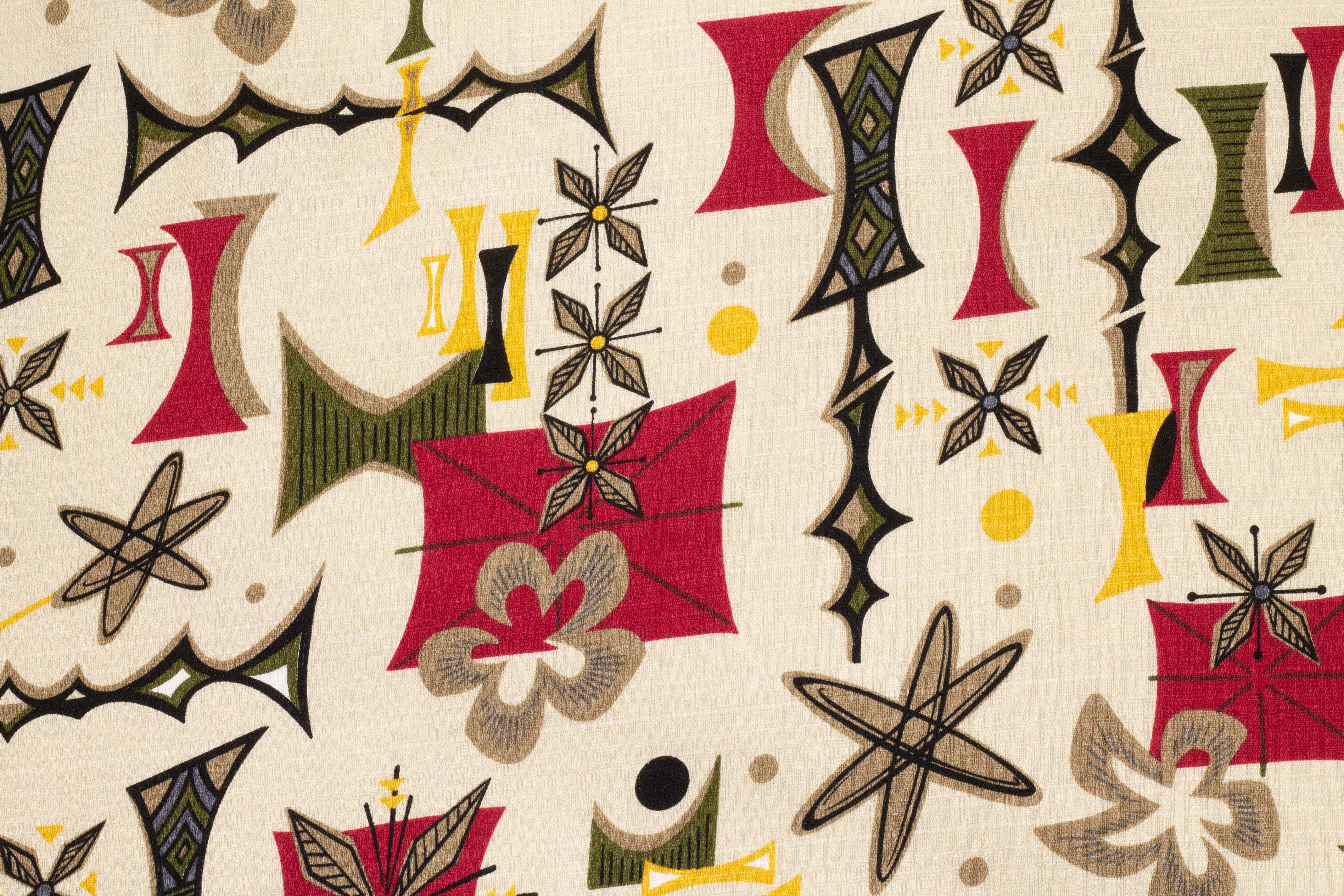 Abstract Cotton - Ivory - Prime Fabrics
