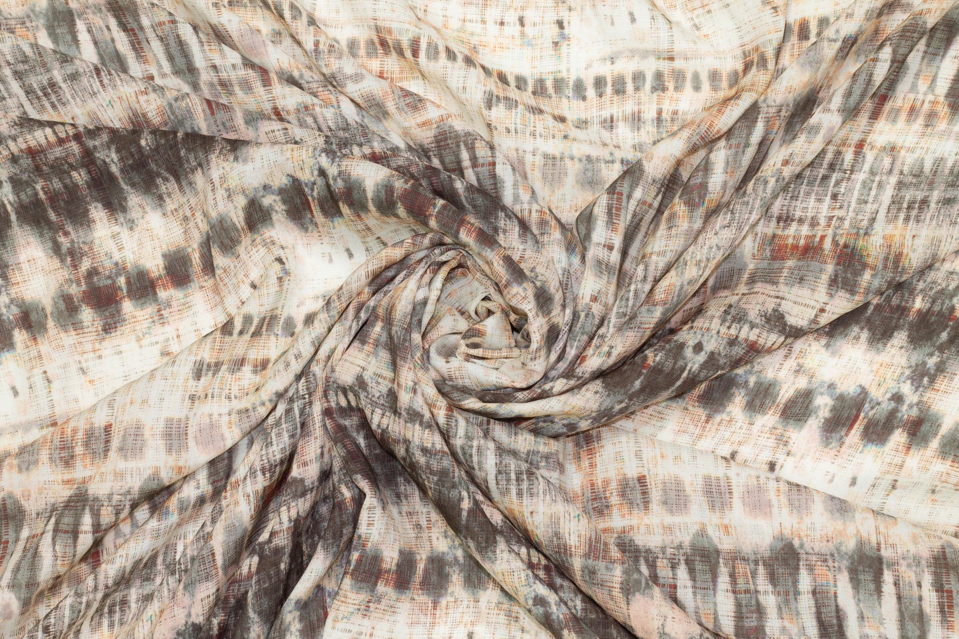 Abstract Italian Viscose Challis - Prime Fabrics