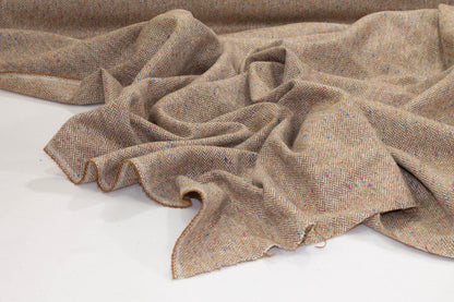 Herringbone Italian Wool - Prime Fabrics