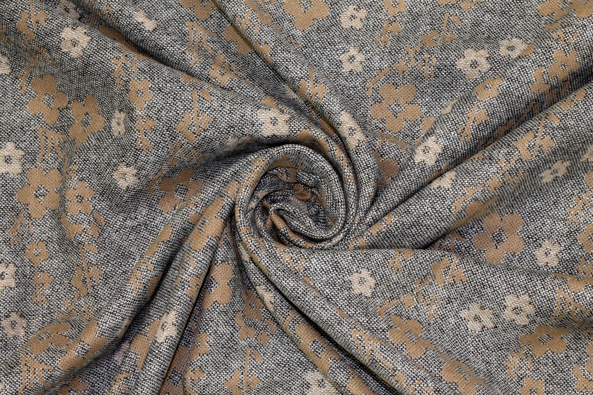 Floral Italian Wool - Prime Fabrics