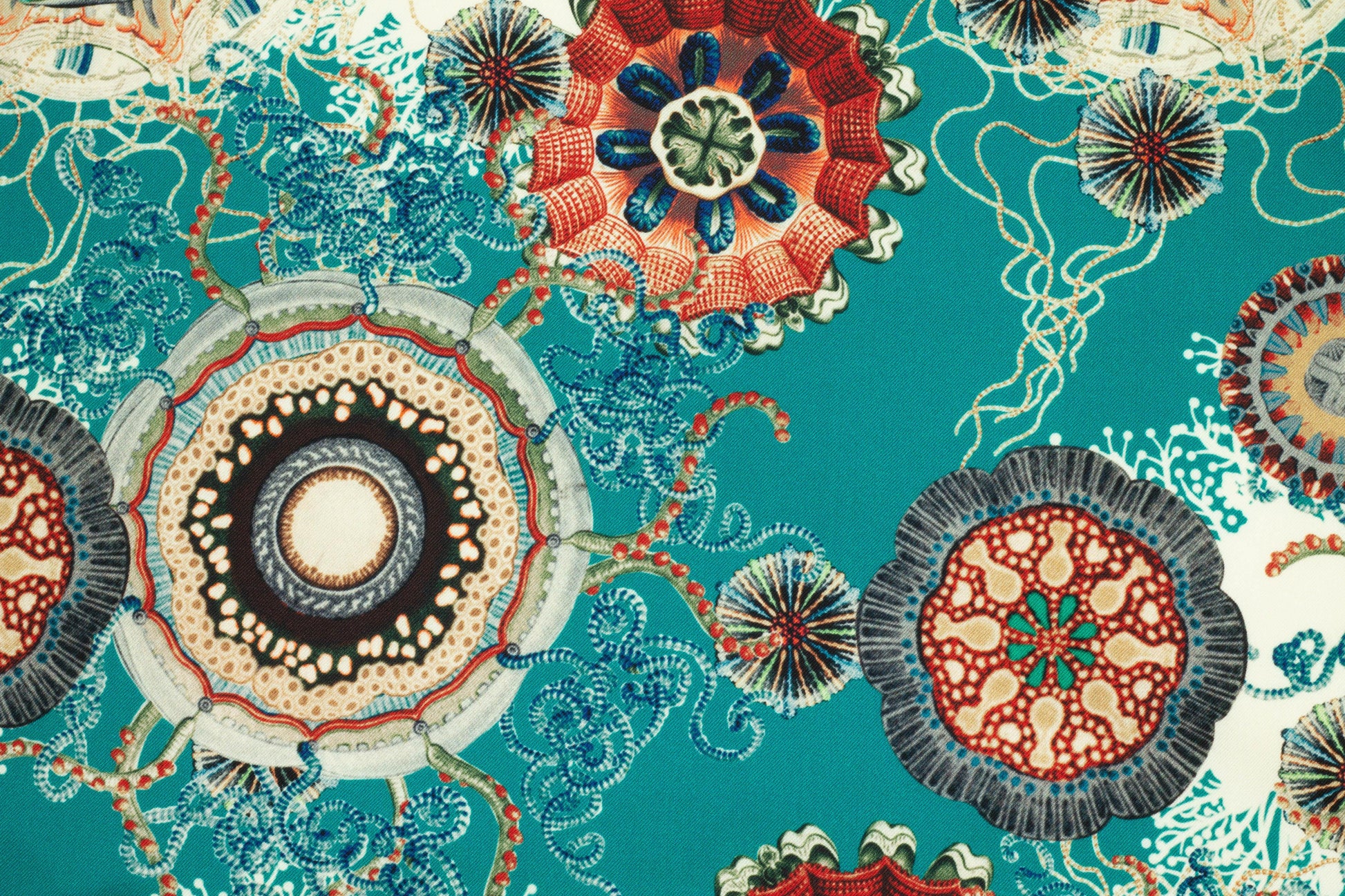 Teal Italian Wool - Prime Fabrics