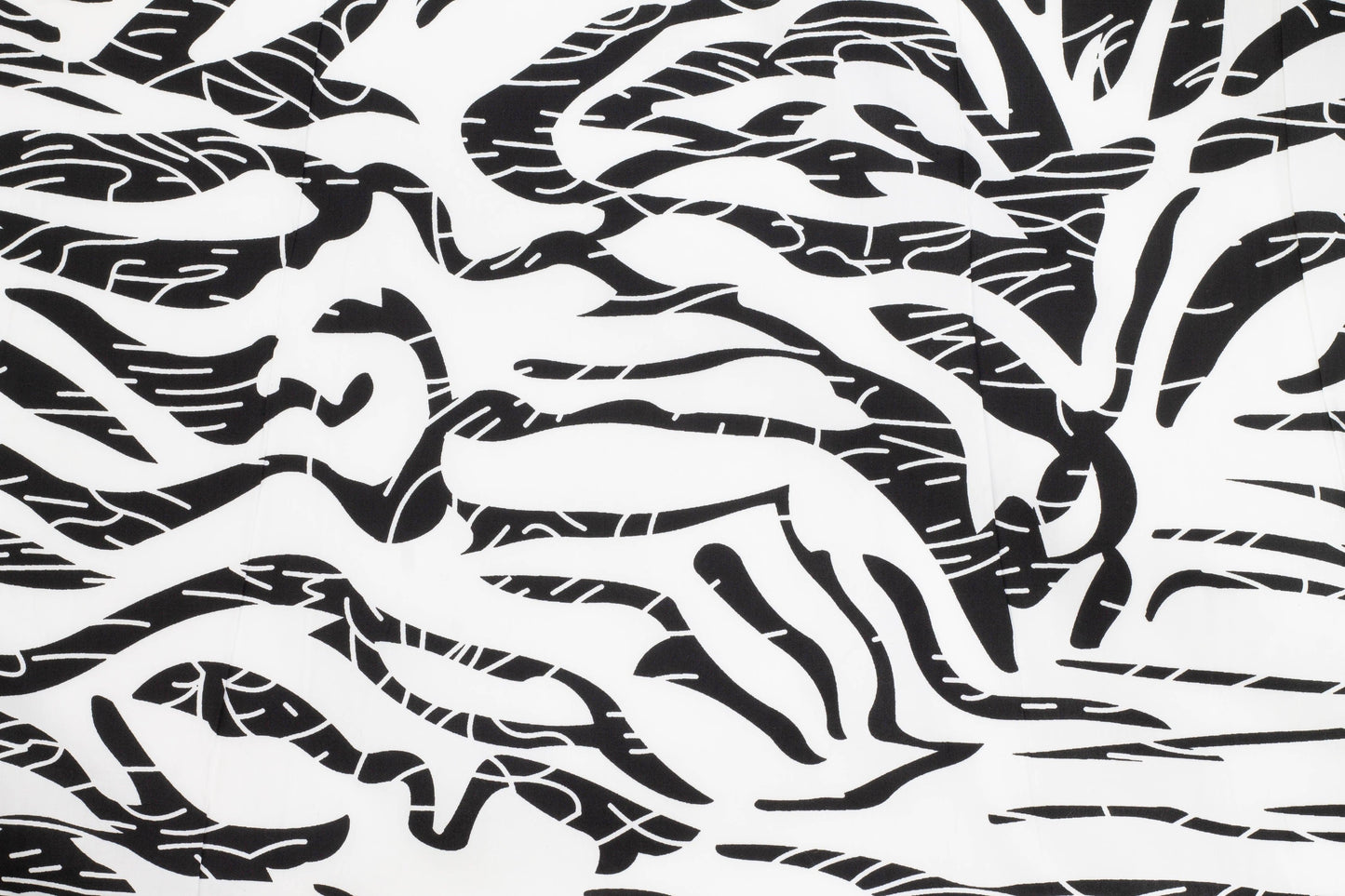 Black and White Zebra Print Cotton - Prime Fabrics