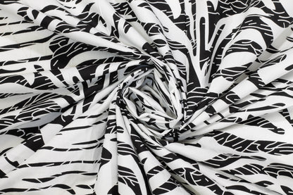 Black and White Zebra Print Cotton - Prime Fabrics