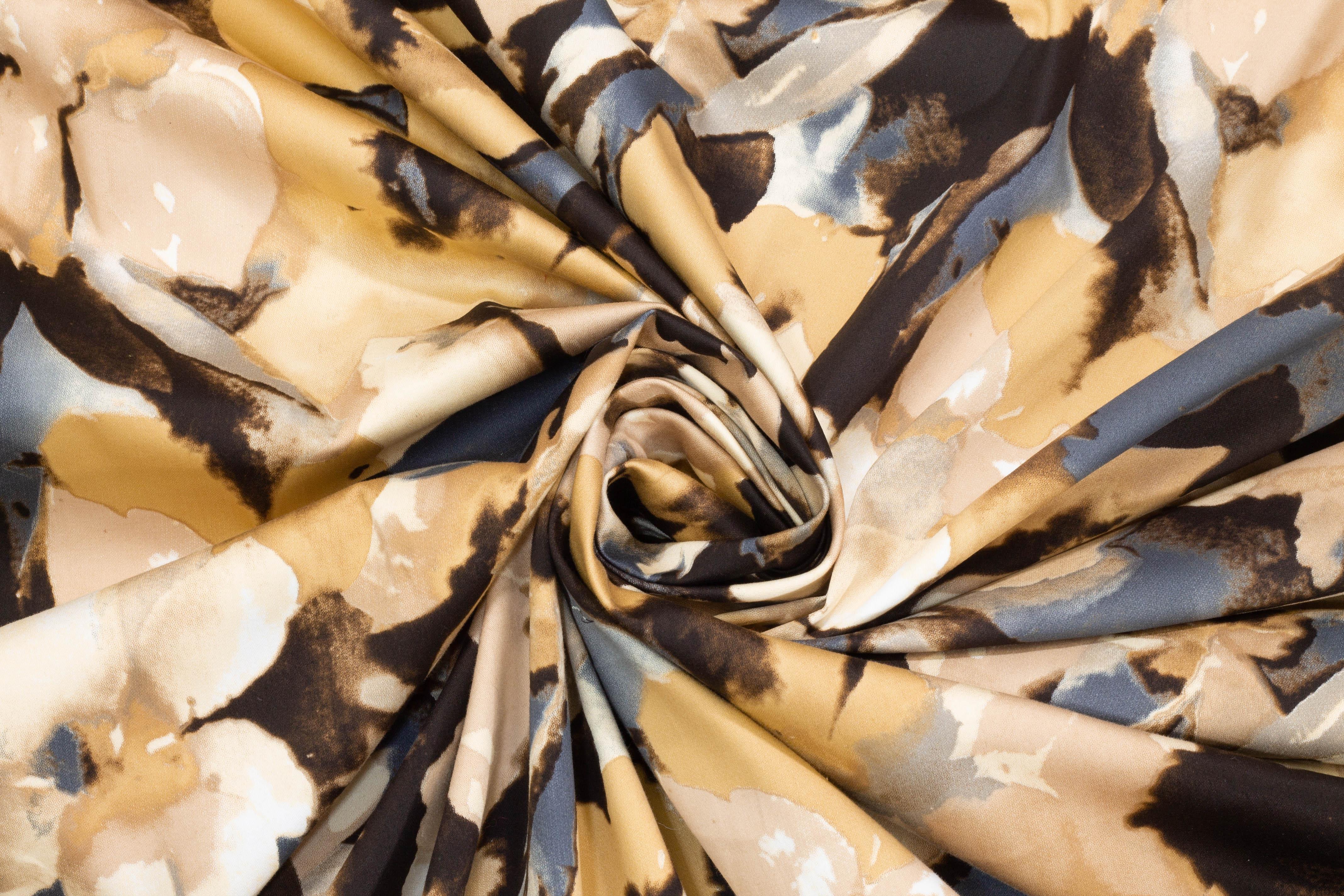 Floral Stretch Cotton Sateen - Prime Fabrics