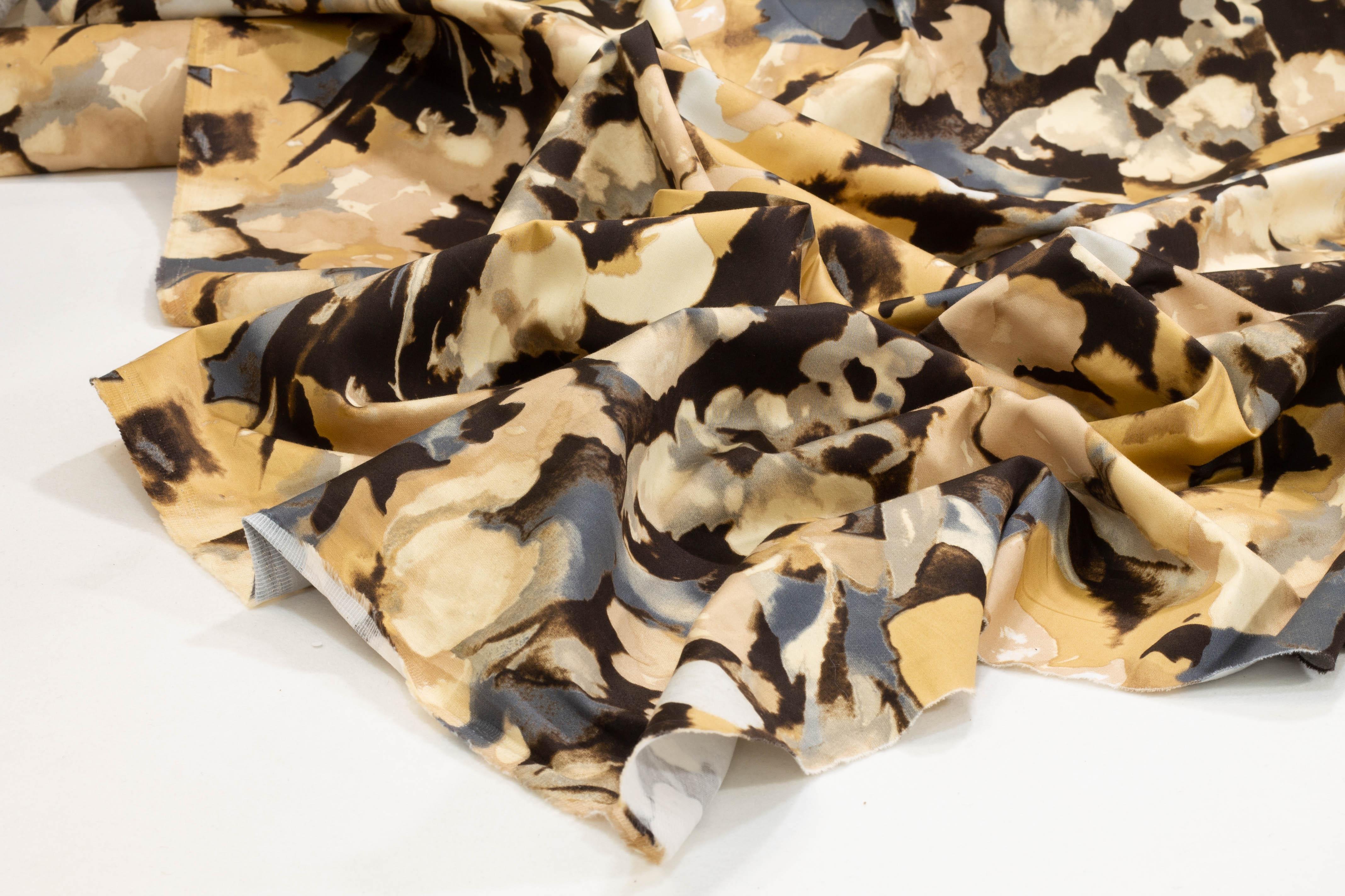 Floral Stretch Cotton Sateen - Prime Fabrics