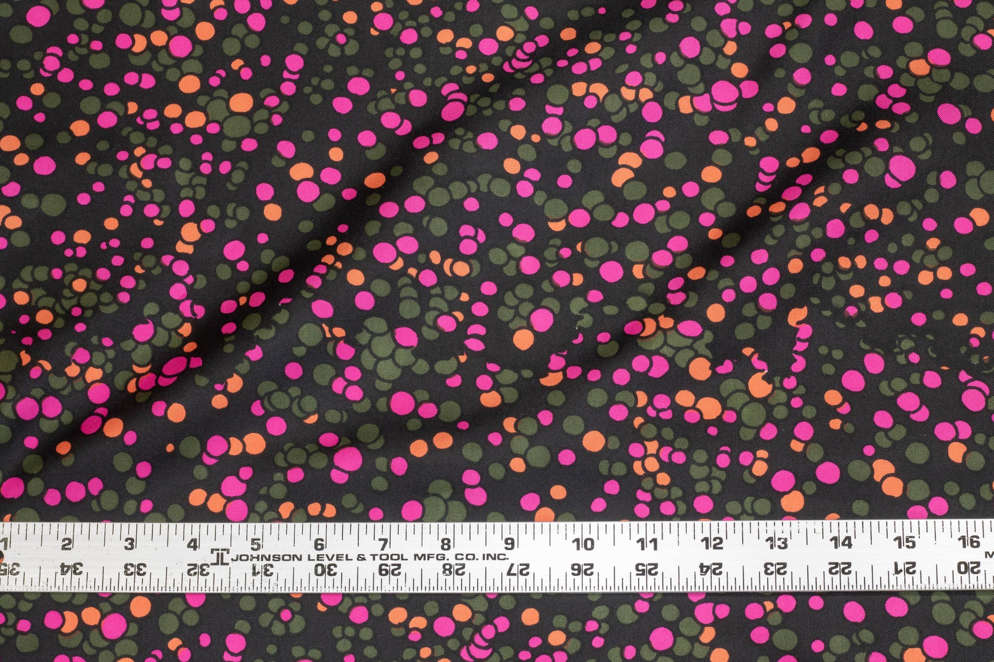 Multicolor Splatter Dotted Silk Charmeuse - Prime Fabrics
