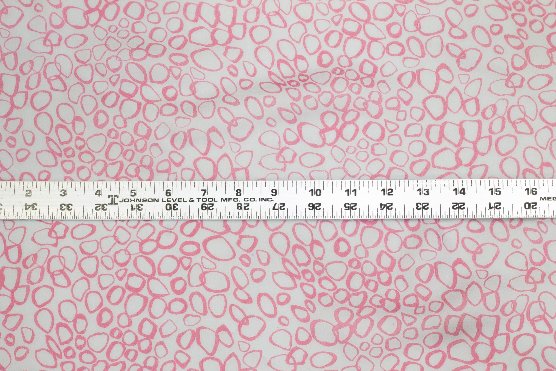 Pink and Gray Silk Georgette - Prime Fabrics