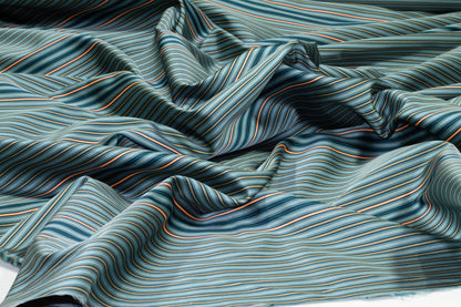 Multicolor Striped Jacquard - Prime Fabrics