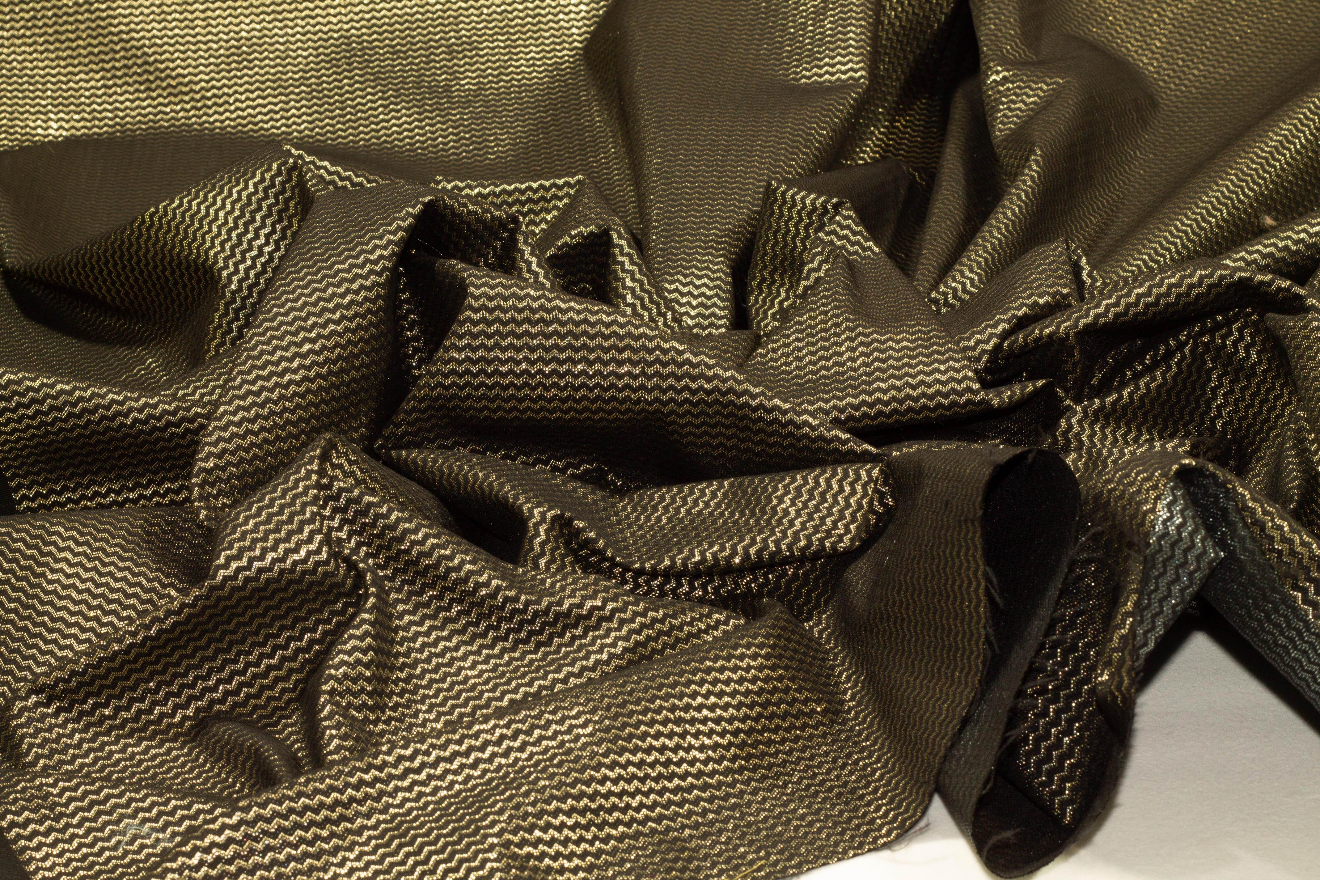 Double Faced Metallic French Jacquard - Prime Fabrics